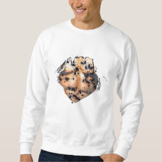 Ripped Shirt Spider Nightmare Halloween Sweatshirt