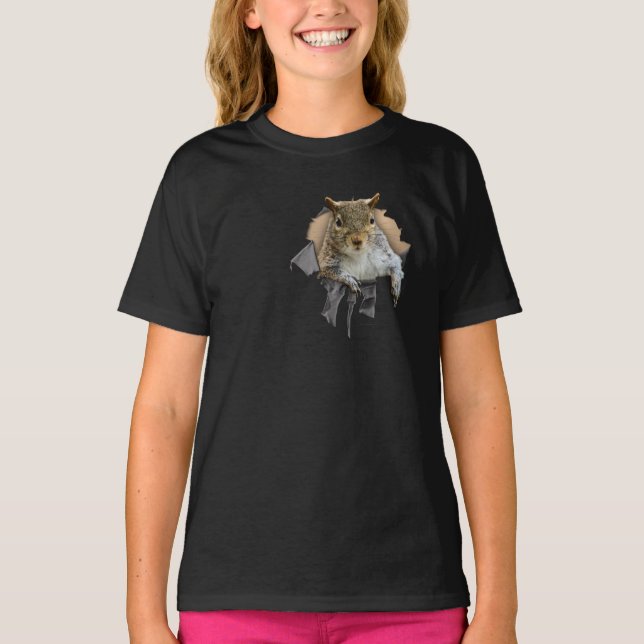 Ripped Shirt Squirrel (Front)