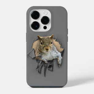 Ripped Shirt Squirrel Case-Mate iPhone Case