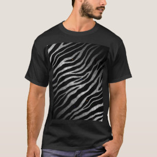 Ripped SpaceTime Stripes - Black/White T-Shirt