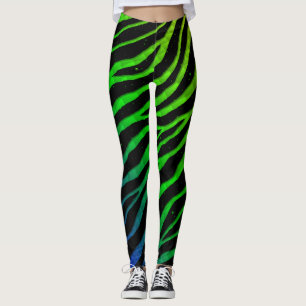 Ripped SpaceTime Stripes - Rainbow PBGYO Leggings
