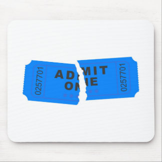 Ripped Ticket Mouse Pad