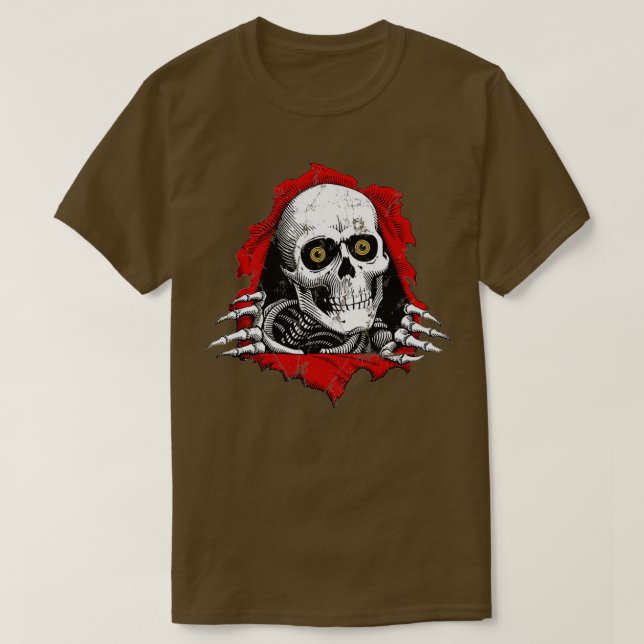 Ripper distressed Triblend T-Shirt (Design Front)