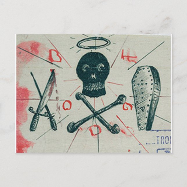 Ripper Doodles Postcard (Front)