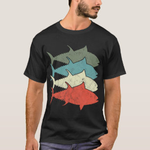 Rippin Lips Retro Vintage Bass Fishing T-Shirt