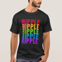 Ripple Colourful XRP Cryptocurrency Currency Block