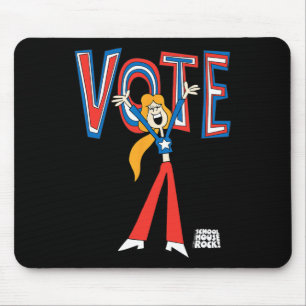 Ripple Junction X Schoolhouse Rock Vote For Sarah  Mouse Pad