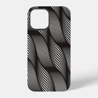 Ripple pattern, trendy vintage texture.