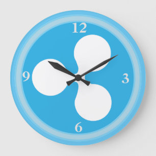 ripple style large clock