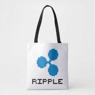 Ripple XRP 8-Bit Logo | Tote Bag