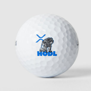 Ripple XRP  Cryptocurrency -Crypto Astronaut-HODL Golf Balls
