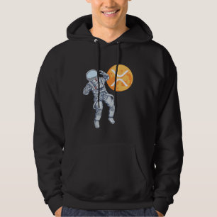 Ripple XRP Cryptocurrency -Crypto Astronaut Hoodie