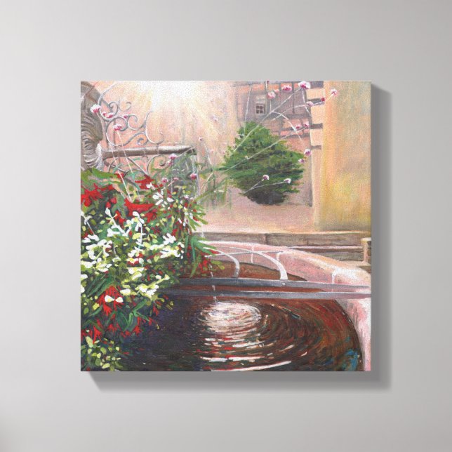 Ripples 2013 canvas print (Front)
