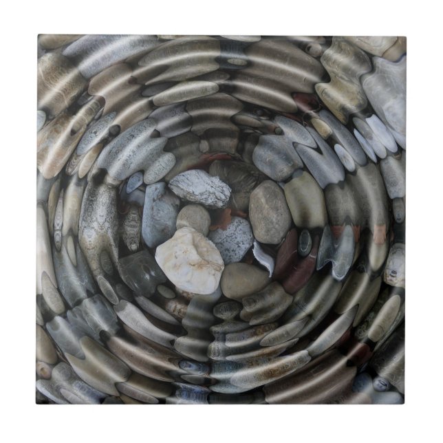 Ripples and Pebbles Tile (Front)