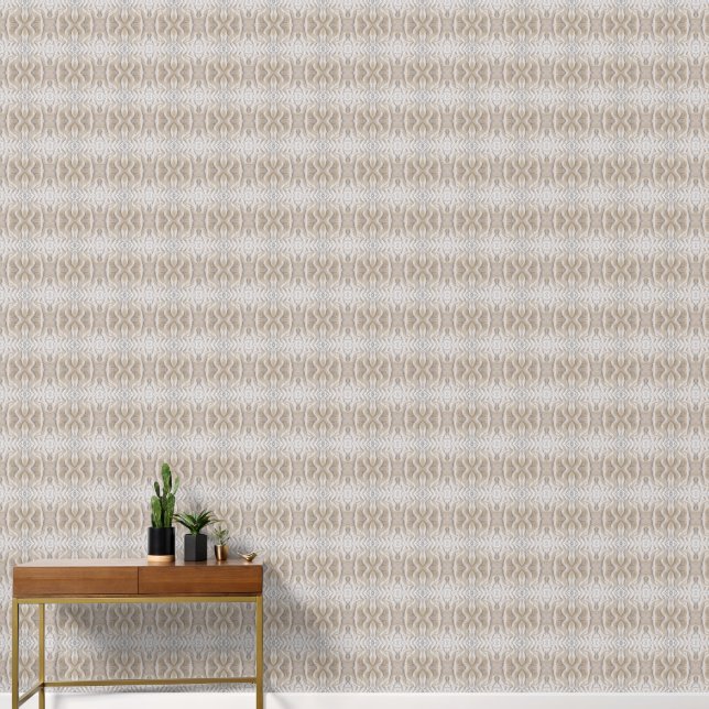 Ripples on a sandy beach S-size pattern Wallpaper (Hallway)