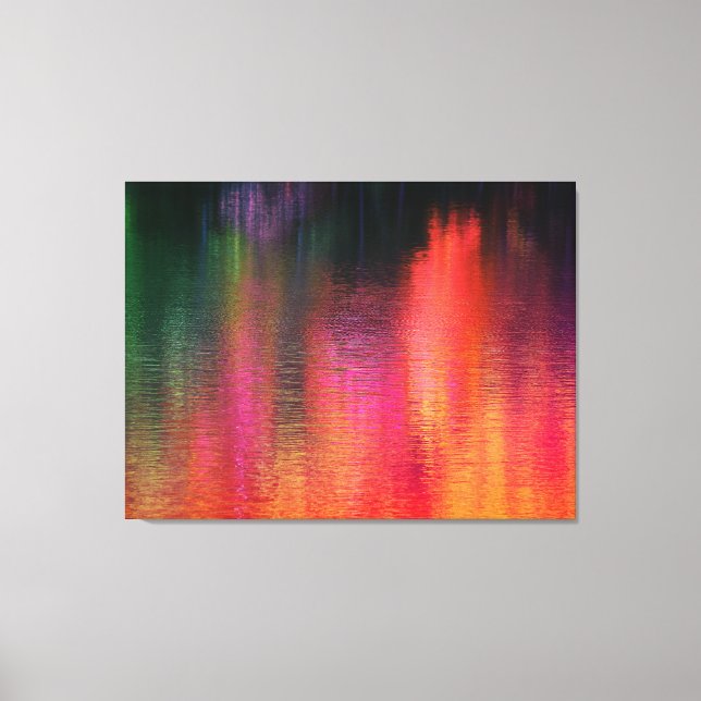 Ripples on Fire Canvas Triptych (Front)