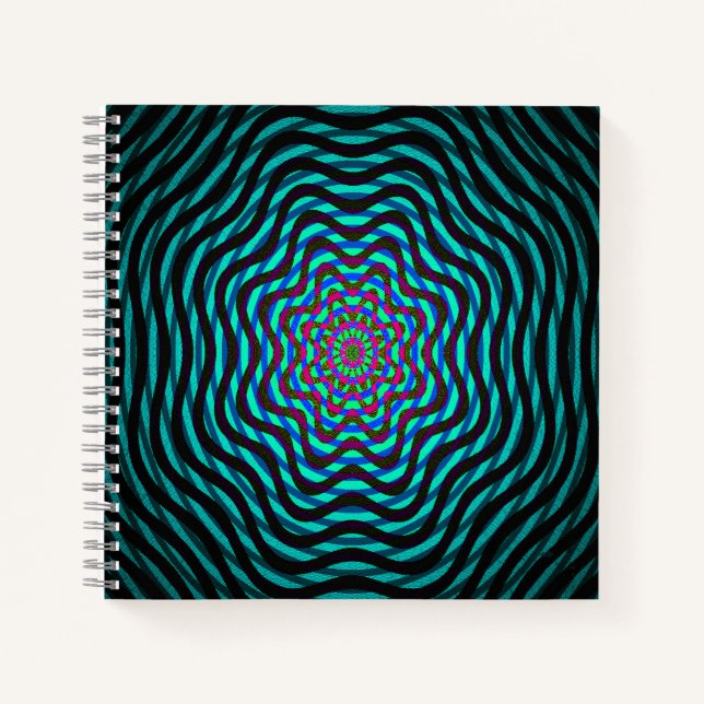 Rippling Atom..... Notebook (Front)