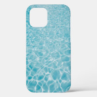 Rippling crystal blue water