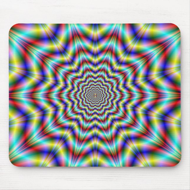 Rippling Star  Mousepad (Front)