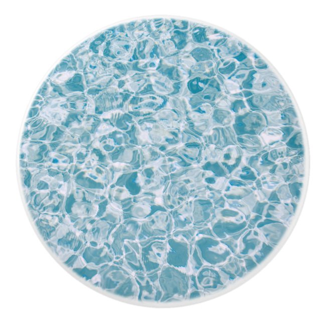 Rippling Water Ceramic Knob (Front)