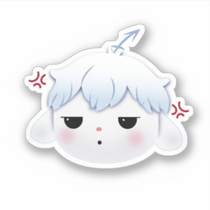 Riri Angry Cute Sticker 
