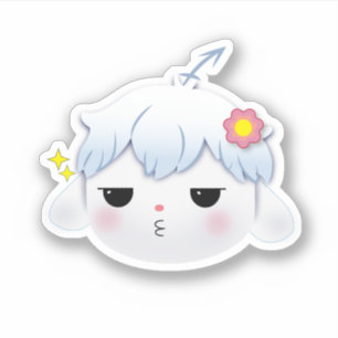 Riri Kiss Cute Sticker