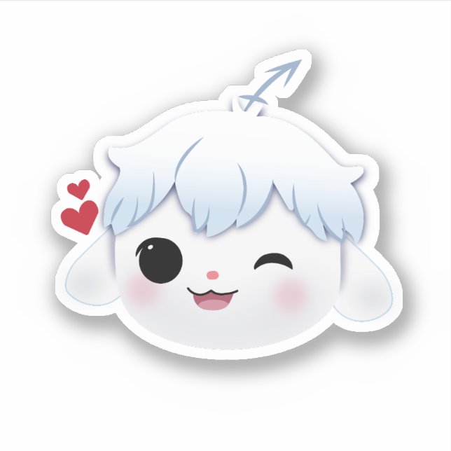Riri Lovely Cute Sticker  (Front)
