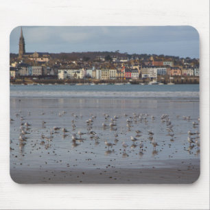 Ris beach in Douarnenez Mouse Pad