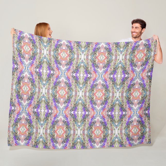 Riscos Coloridos Fleece Blanket (In Situ)
