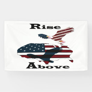 Rise above banner