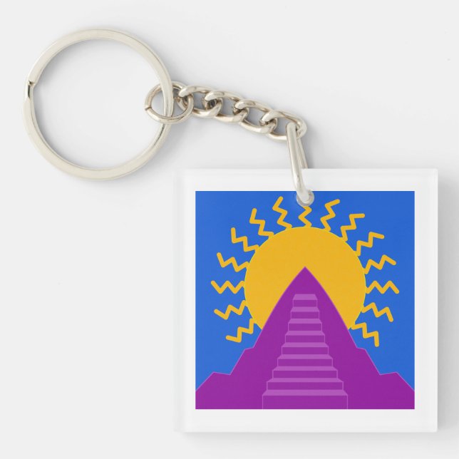 Rise Above Keychain (Front)