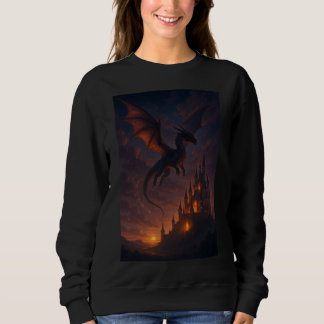 Rise Above – Mystical Ouroboros Dragon Spiral Sweatshirt