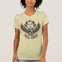 Rise Above Woman Eagle Wings Mountain Freedom