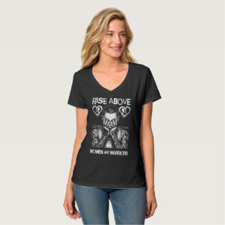 Rise Above – Women Are Warriors Empowerment Art T-Shirt