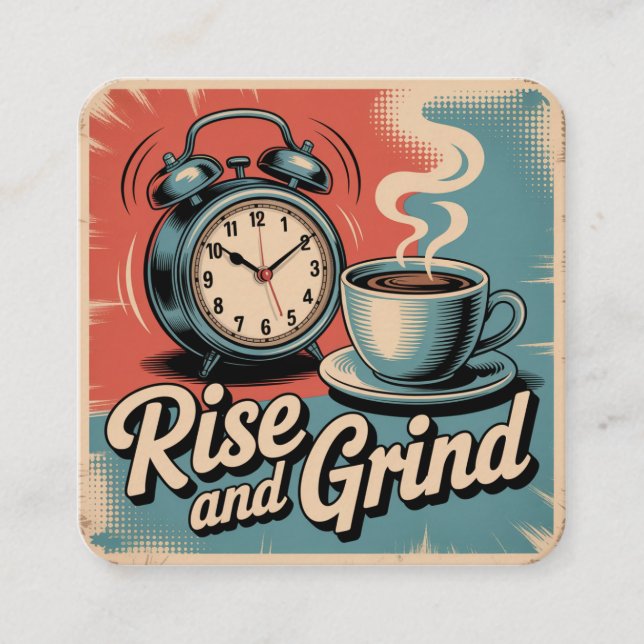 Rise And Grind Enclosure Card (Front)