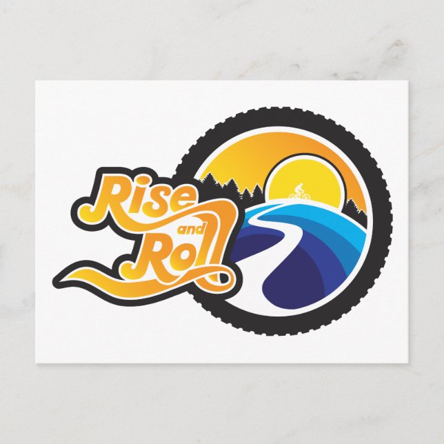 rise and roll cycle postcard (Front)