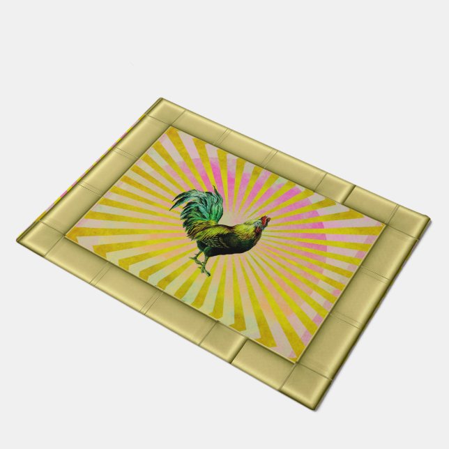 Rise and Shine Door Mat (Angled)