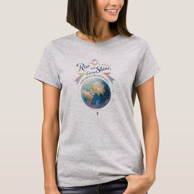 Rise and Shine Earth Tee  (Front)