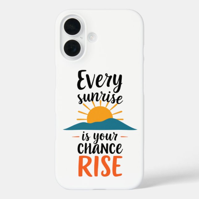 Rise and Shine: Embrace Each New Day Case-Mate iPhone Case (Back)