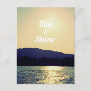 Rise and shine postcard
