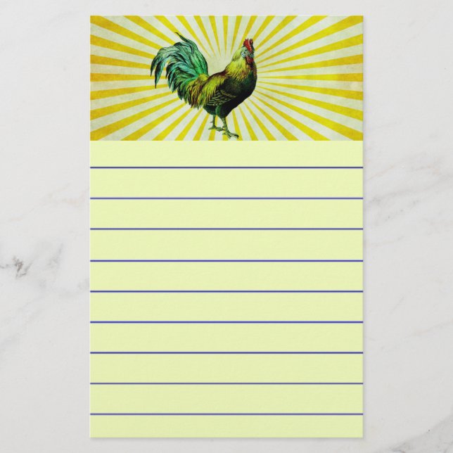 Rise and Shine Stationery (Front)