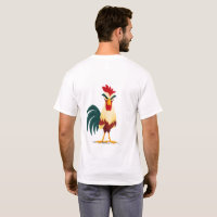 Rise and Whine Funny Rooster T-Shirt