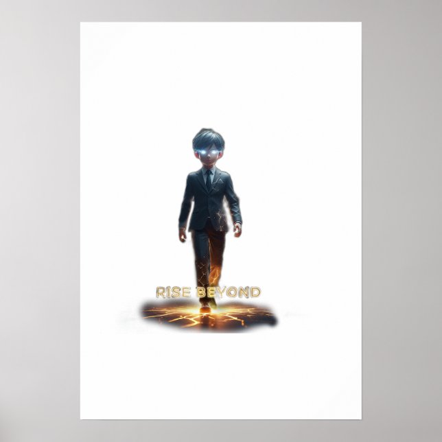 Rise beyond motivational poster design  (Front)