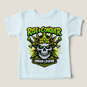 Rise & Conquer Urban Legend Tee 👑💀🔥