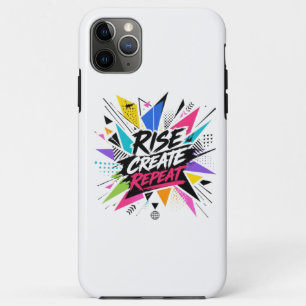 Rise Create Repeat Inspirational Motivational Quot Case-Mate iPhone Case