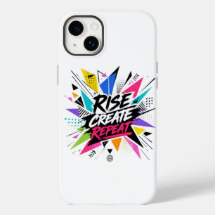 Rise Create Repeat Inspirational Motivational Quot Case-Mate iPhone 14 Plus Case