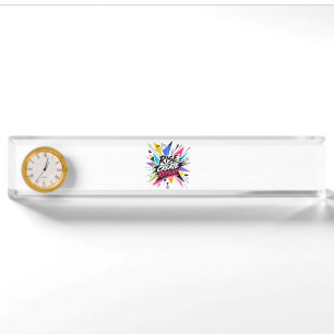 Rise Create Repeat Inspirational Motivational Quot Nameplate