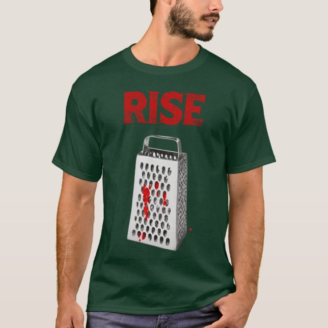 Rise Evil Dead Rise 2023 Movie White Cheese Grater T-Shirt (Front)