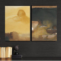 Rise & Fall Abstract Painting Wall Art Set