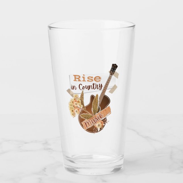 rise in country   glass (Front)